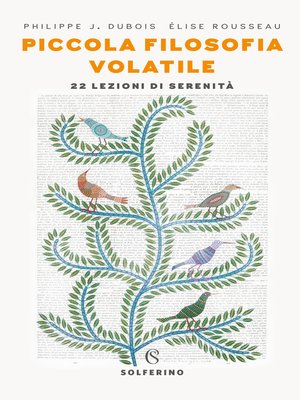 cover image of Piccola filosofia volatile